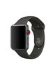 Ремінець Sport Band для Apple Watch 42 / 44mm силіконовий сірий спортивний size (s) ARM Series 6 5 4 3 2 1 Charcoal Gray