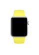 Ремінець Sport Band для Apple Watch 38 / 40mm силіконовий жовтий спортивний size (s) ARM Series 6 5 4 3 2 1 Flash
