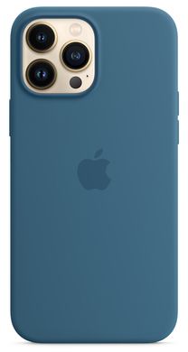 Чохол Silicone Case with Magsafe для iPhone 13 Pro Max Blue Jay AAA фото