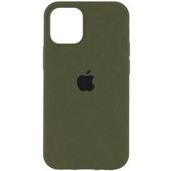 Чехол силиконовый soft-touch ARM Silicone Case для iPhone 13 Pro серый Dark Olive фото
