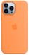 Чехол Silicone Case with Magsafe для iPhone 13 Pro Max Marigold AAA