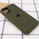 Чохол Silicone Case Full Protective AA для Apple iPhone 13 Pro Dark Olive