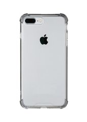 Чехол силиконовый плотный противоударный для iPhone 7/8 clear gray фото