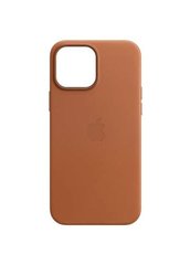Чохол шкіряний ARM Leather Case для iPhone 13 Pro Max коричневий Brown фото