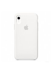 Чохол силіконовий soft-touch Apple Silicone case для iPhone Xr білий White фото