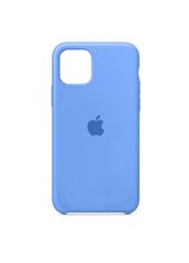 Чохол силіконовий soft-touch RCI Silicone case для iPhone 11 Pro блакитний Cornflower фото