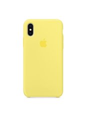 Чохол силіконовий soft-touch ARM Silicone case для iPhone Xs Max жовтий Lemonade фото