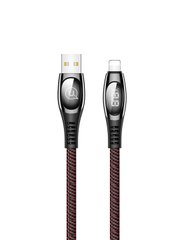 Кабель Lightning to USB Usams U36 1,2 метри Red (US-SJ368) фото