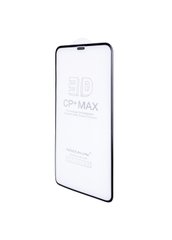 Захисне скло для iPhone Xs Max / 11 Pro Max Nillkin (3D CP + MAX) 3D із закругленими краями чорна рамка Black фото