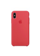 Чохол силіконовий soft-touch ARM Silicone case для iPhone Xs Max червоний Camelia фото
