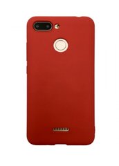 Чехол силиконовый Hana Molan Cano для Xiaomi Redmi 6 Red фото