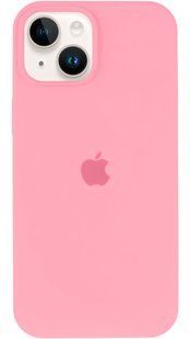 Чехол Silicone Case Full Protective AA для Apple iPhone 15 Light Pink фото