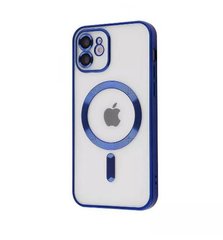 Чохол Metal Matte Case with MagSafe iPhone 14 Pro Midnight Blue фото