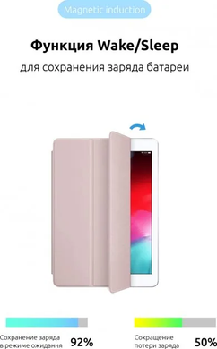 Чохол Smart Case для Apple iPad 10.2 Pink фото