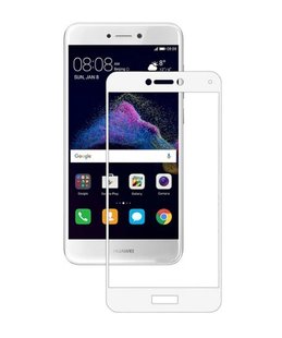 Защитное стекло с рамкой для Huawei P8 lite(white) фото