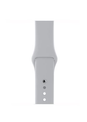 Ремінець Sport Band для Apple Watch 42 / 44mm силіконовий сірий спортивний size (s) ARM Series 6 5 4 3 2 1 Bluish Gray фото