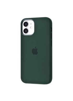 Чохол силіконовий soft-touch ARM Silicone Case для iPhone 12 Mini зелений Cyprus Green фото