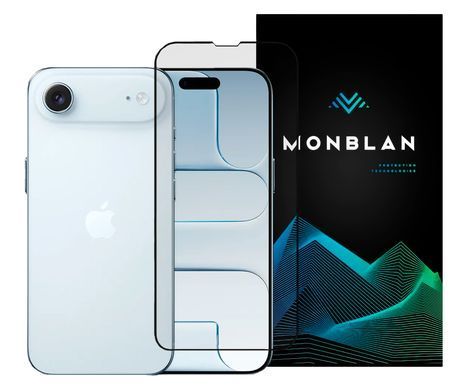 Защитное стекло Monblan 2.5D Anti Static для iPhone 17 Air Black фото