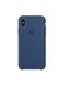 Чохол силіконовий soft-touch ARM Silicone case для iPhone Xs Max синій Terquoise Blue фото