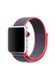 Ремінець Sport Loop для Apple Watch 42 / 44mm нейлоновий рожевий спортивний ARM Series 6 5 4 3 2 1 Electric Pink