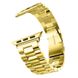 Ремінець Stainless Stee для Apple Watch 38 / 40mm металевий золотий ARM Series 6 5 4 3 2 1 Gold