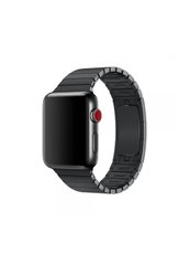 Ремінець Link Bracelet Black для Apple Watch 38 / 40mm металевий чорний ARM Series 5 4 3 2 1 black фото