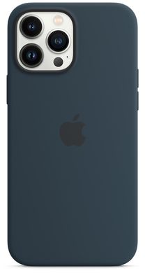 Чохол Silicone Case with Magsafe для iPhone 13 Pro Abyss Blue AAA фото