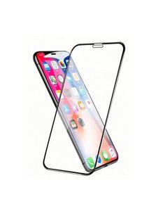 Захисне скло для iPhone Xs Max / 11 Pro Max CAA 2D повноекранне фосфорна чорна рамка Black фото