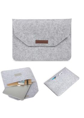 Сумка-конверт фетровый для Macbook 13.3 gray фото