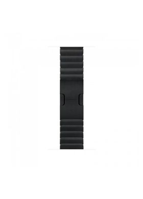 Ремінець Link Bracelet Black для Apple Watch 38 / 40mm металевий чорний ARM Series 5 4 3 2 1 black фото