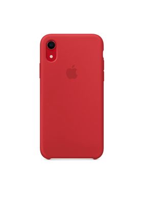 Чохол силіконовий soft-touch Apple Silicone case для iPhone Xr червоний PRODUCT Red фото
