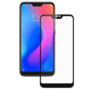 Защитное стекло с рамкой для Xiaomi Mi 9 Black фото