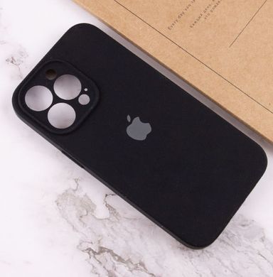 Чохол Silicone Case Full Camera Protective (AA) для Apple iPhone 13 Pro (Чорний / Black) фото