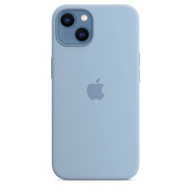 Чохол силіконовий soft-touch Apple Silicone case для iPhone 13 синій Blue Fog фото