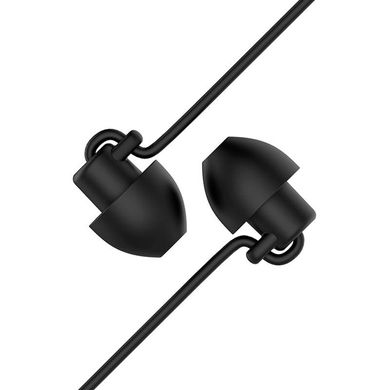 Навушники вакуумні Hoco M56 3.5 Jack з мікрофоном чорні Black фото