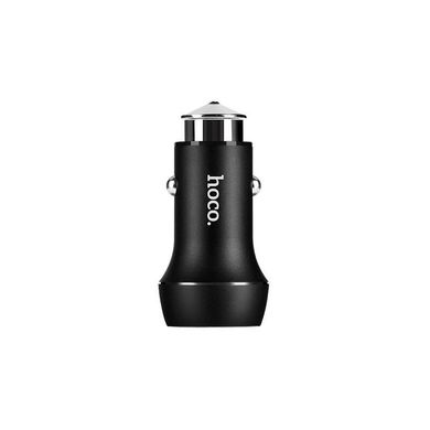 Автомобільний зарядний пристрій Hoco Z7 Kingkong 2 порту USB швидка зарядка 2.4а АЗП черноеBlack фото