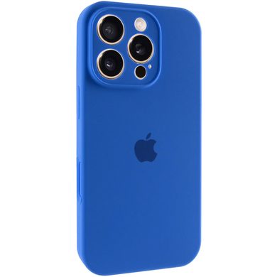 Чохол Silicone Case Full Camera Protective AA для Apple iPhone 13 Pro Capri Blue фото