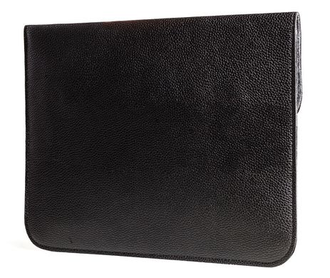 Кожаный чехол-конверт Gmakin для Macbook New Air 13 (2018-2020) черный (GM53-13New) Black фото