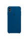 Чохол силіконовий soft-touch ARM Silicone case для iPhone Xs Max синій Azure фото