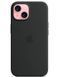 Чехол Silicone case with MagSafe для Apple iPhone 15 Winter Blue AAA фото