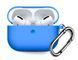 Чохол Silicone Case with Carabiner для Apple AirPods Pro 2 Sky Blue фото
