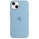 Чехол Silicone Case with Magsafe для iPhone 13 Blue Fog AAA