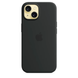 Чехол Apple Silicone case with MagSafe для Apple iPhone 15 Black AAA