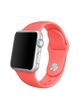 Ремешок Sport Band для Apple Watch 38/40mm силиконовый оранжевый спортивный size(s) ARM Series 6 5 4 3 2 1 Peach