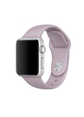 Ремінець Sport Band для Apple Watch 42 / 44mm силіконовий сірий спортивний size (s) ARM Series 6 5 4 3 2 1 Lavender фото