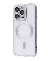 Чохол Metal Matte Case with MagSafe iPhone 15 Pro Max White Titanium фото