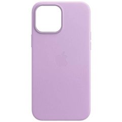 Чохол шкіряний Apple Leather Case with MagSafe для iPhone 15 Pro Elegant Purple фото