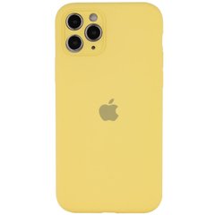 Чохол Silicone Case Full Camera Protective AA для Apple iPhone 12 Pro Yellow фото