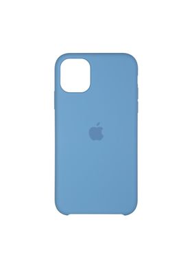 Чохол силіконовий soft-touch RCI Silicone Case для iPhone 11 Pro Max блакитний Cornflower фото