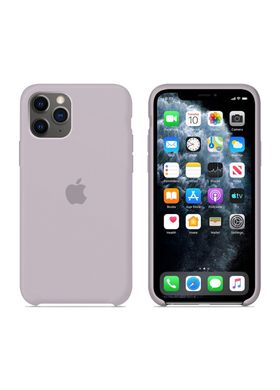 Чохол силіконовий soft-touch ARM Silicone case для iPhone 11 Pro сірий Lavender фото